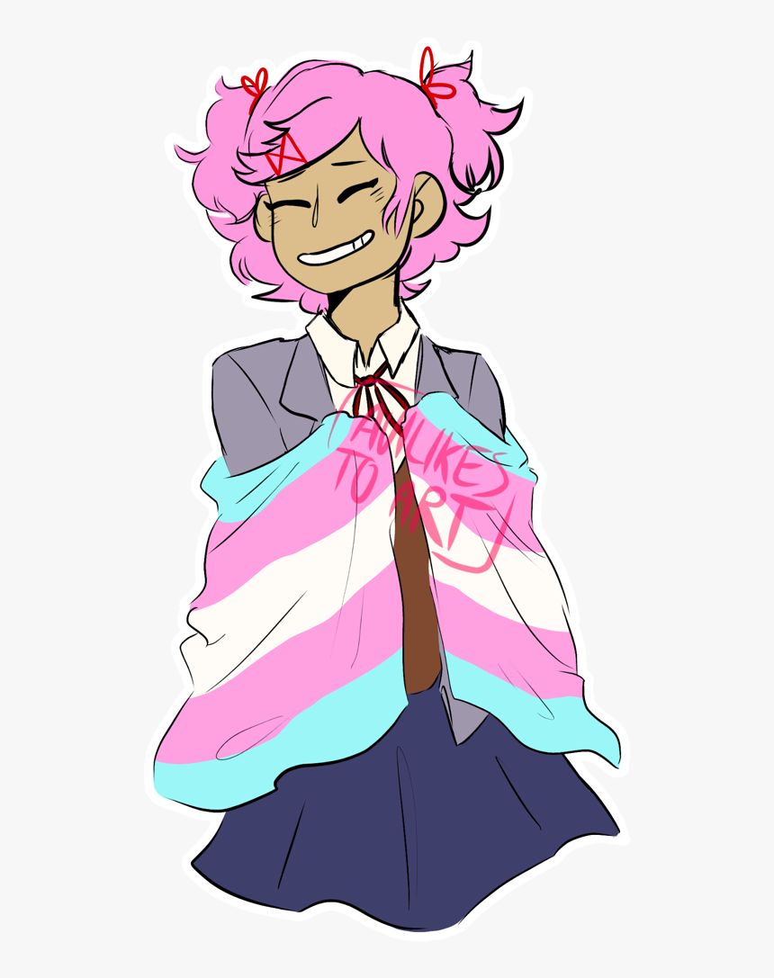Hey Uhhhhhh
transgirl Natsuki Is The Best And If You - Ddlc Trans Natsuki, HD Png Download
