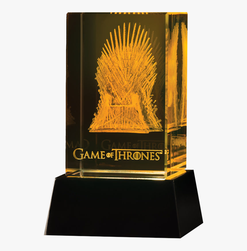 3d Crystal Iron Throne, HD Png Download