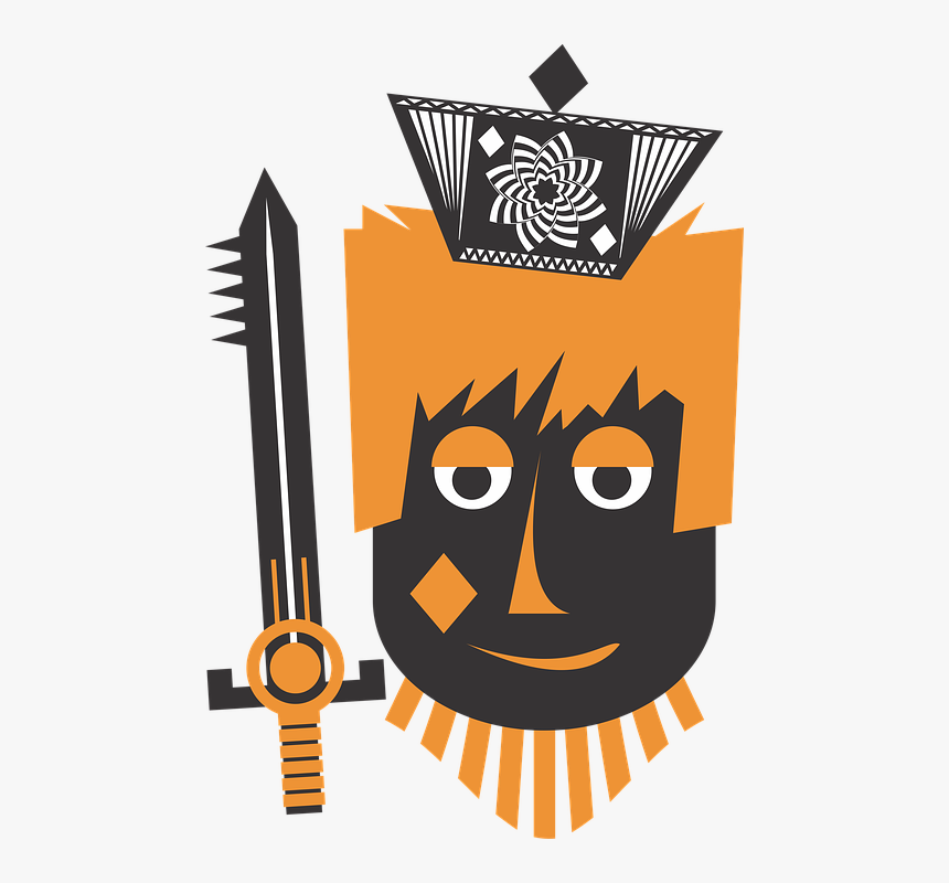 Jack Diamond Suit Crown Letters Deck Game - Baralho Png Fundo Transparente, Png Download