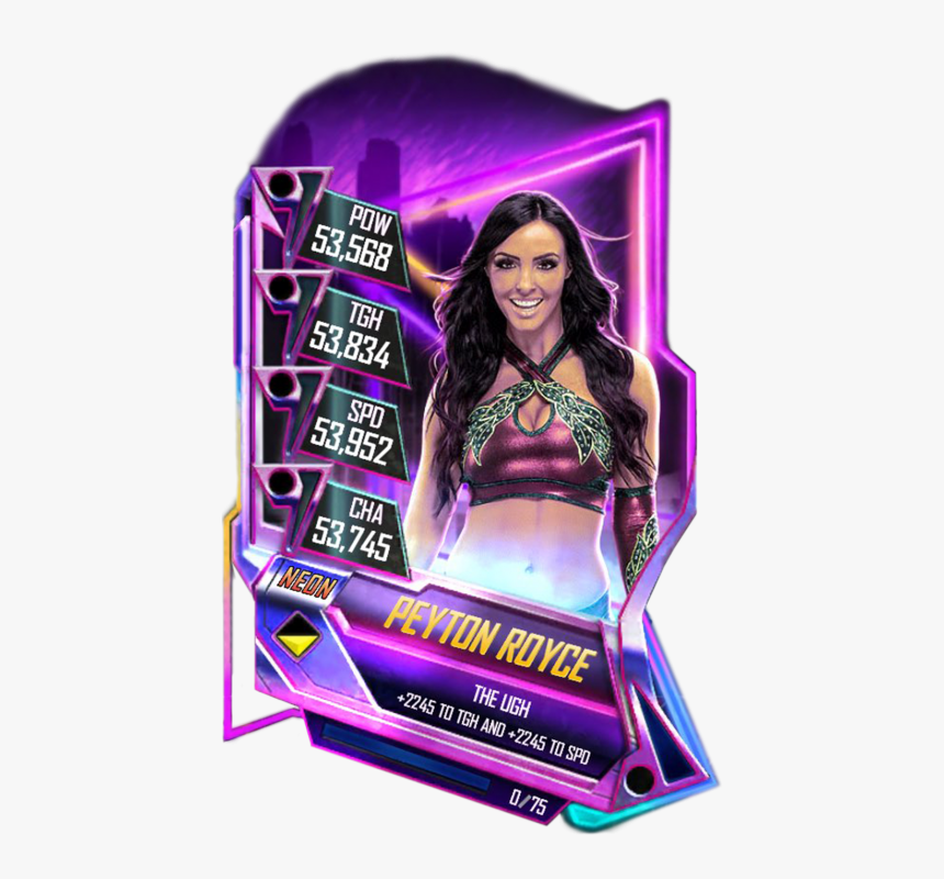 Peyton Royce Wwe Supercard, HD Png Download