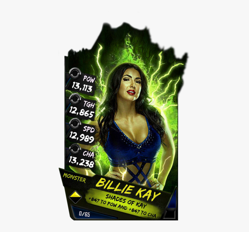 Supercard Billiekay S4 16 Beast - Wwe Supercard Billie Kay, HD Png Download