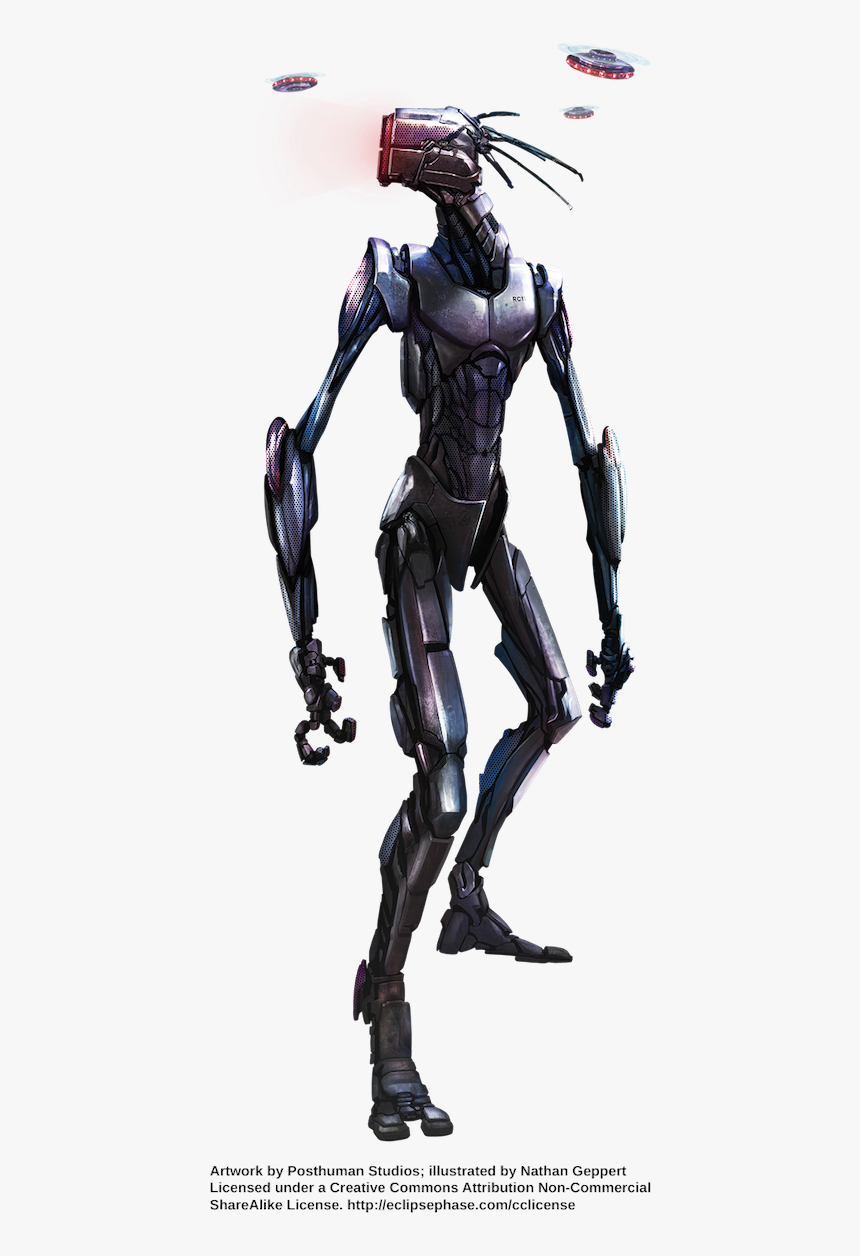 Title - Eclipse Phase Gargoyle, HD Png Download