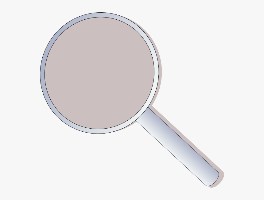 Magnifier Svg Clip Arts - Simbolo De Investigacion Png, Transparent Png