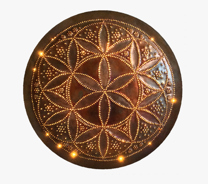 Seed Of Life Copper Lightmandala - Circle, HD Png Download