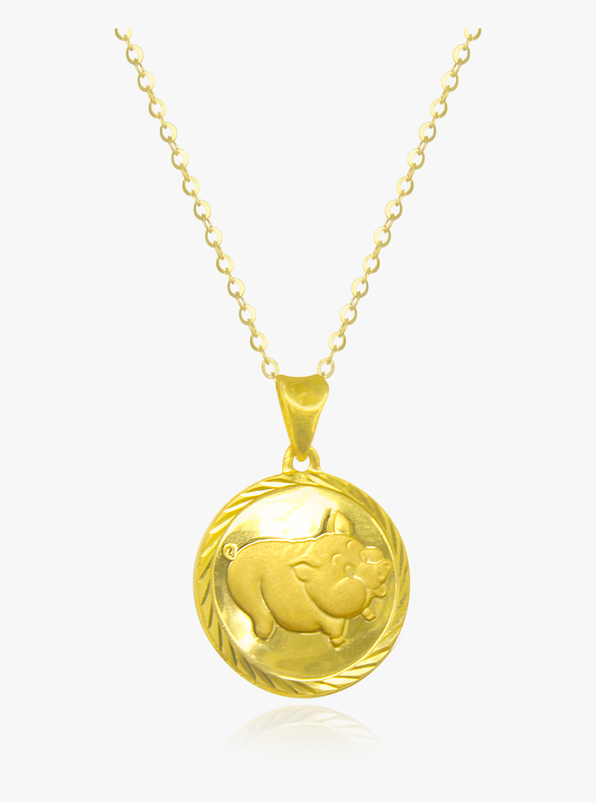 Pua Necklace By Oro China Jewelry - New Gold Ganesh Locket, HD Png Download