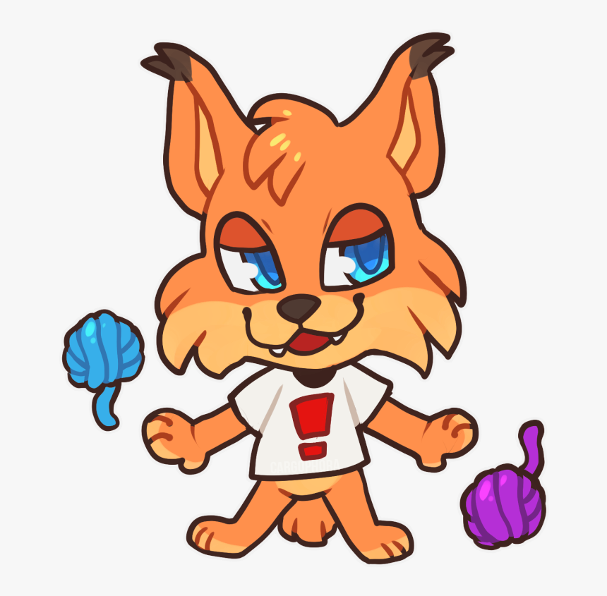 Welcome Back Bubsy - Cartoon, HD Png Download