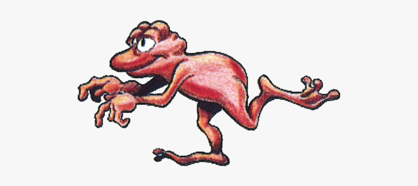 600px-bubsy Md Art Frog - Cartoon, HD Png Download