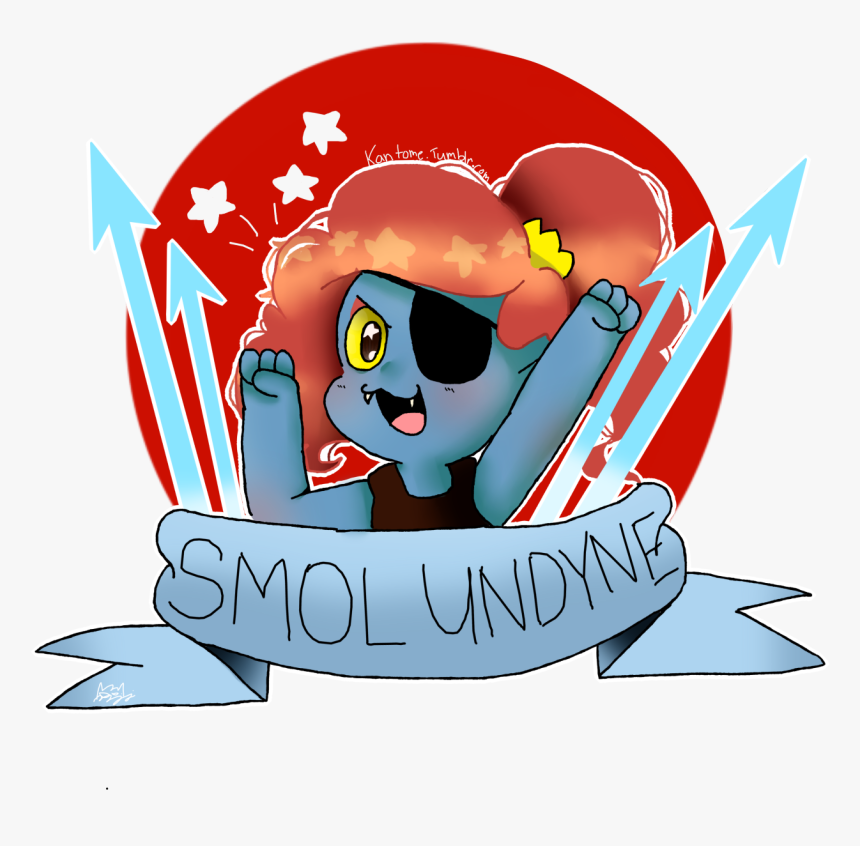 Whoop Whoop My First Actual Drawing Of Undyne Sure - Cartoon, HD Png Download