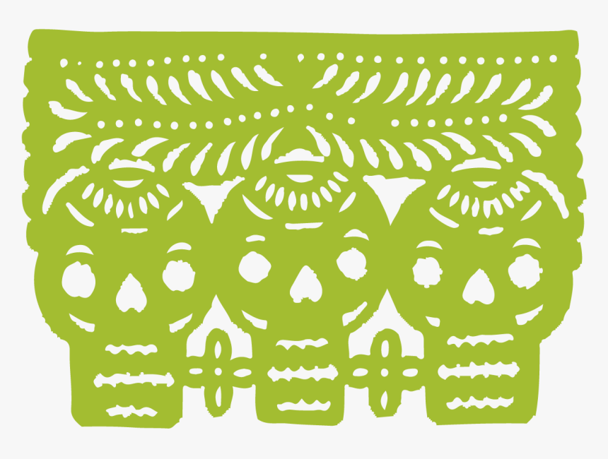 Banner Dia De Los Muertos Png, Transparent Png