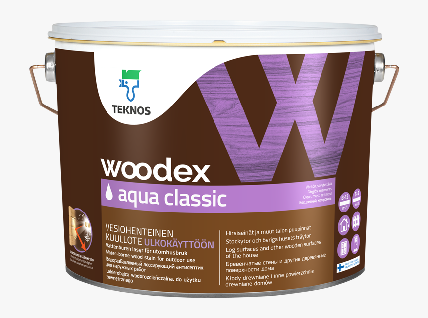 Teknos Woodex Aqua Wood Oil, HD Png Download