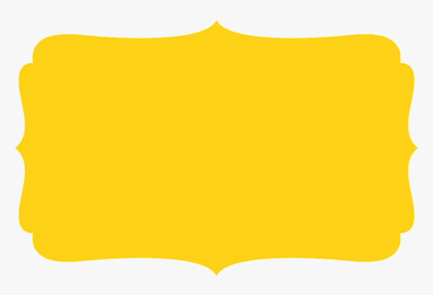 Frame, Edge, Yellow - Frame Amarela, HD Png Download