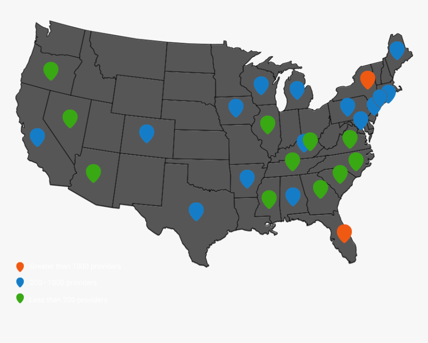 D3 Zip Code Map, HD Png Download