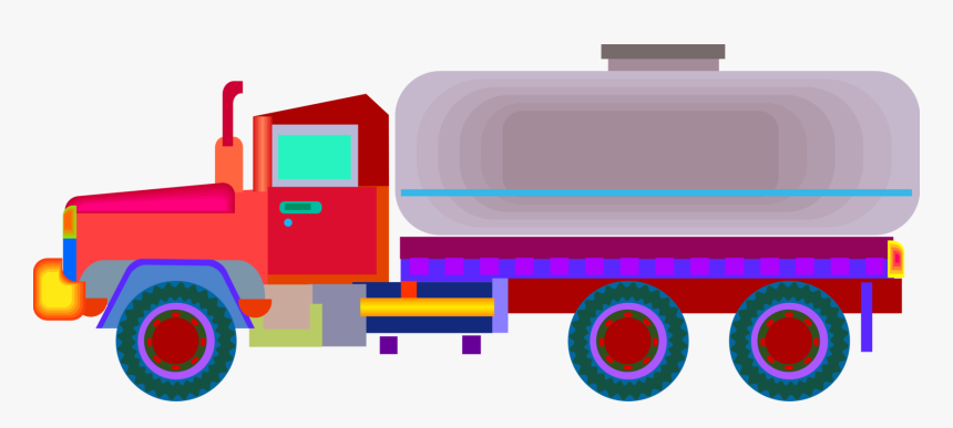 Vector Illustration Of Commercial Shipping And Delivery - Truck Activity, HD Png Download