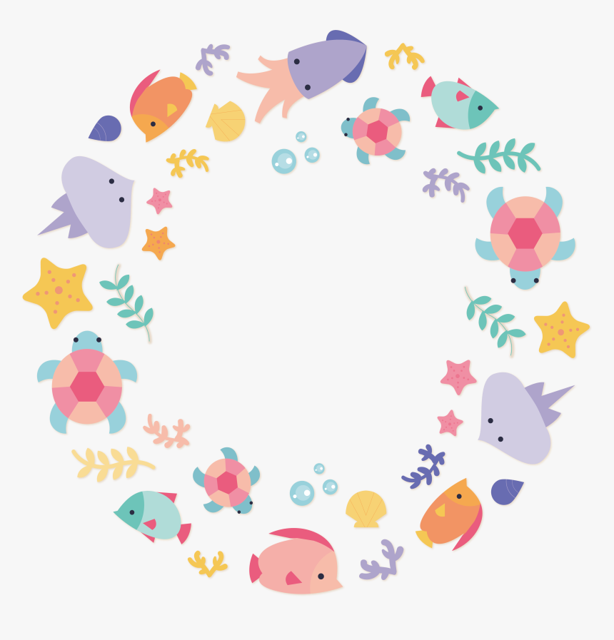 Euclidean Vector Under The Sea Animal - Under The Sea Png, Transparent Png