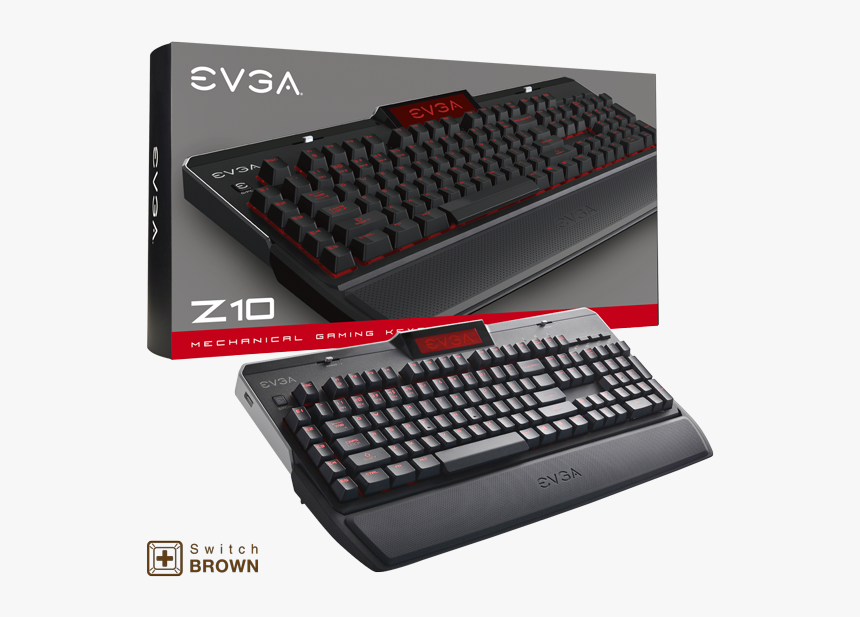 Evga Z10 Gaming Keyboard, HD Png Download