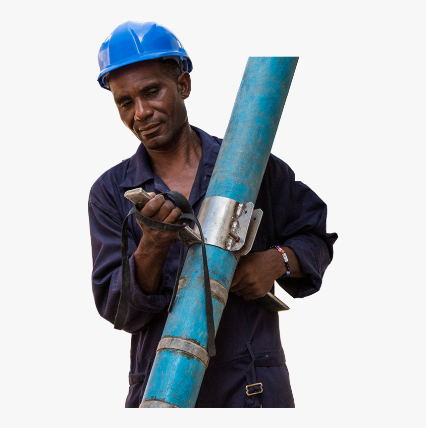 Man Pipe - Worker African Png, Transparent Png