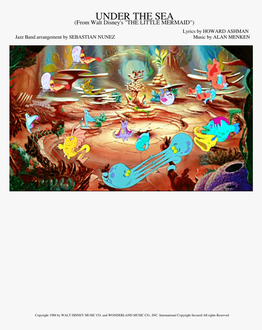 Under The Sea Jazz Band, HD Png Download