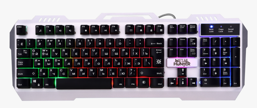 Клавиатура Defender Metal Hunter Gk 140l, HD Png Download