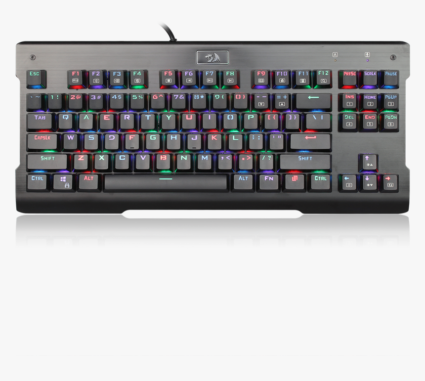 Transparent Keyboard Keys Png - Redragon Visnu Mechanical Keyboard, Png Download