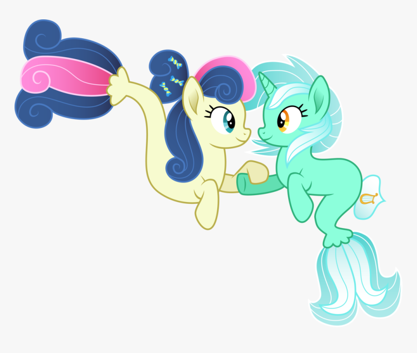 Mammal Cartoon Vertebrate Fictional Character Horse - Mlp Lyra Seapony, HD Png Download