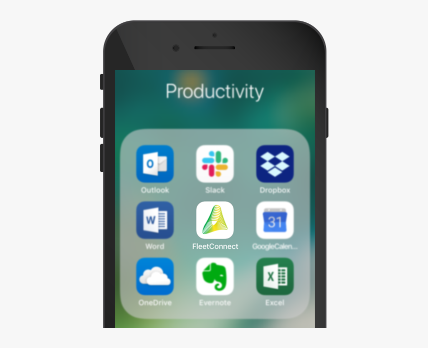 Fleet Connect Branded Device Magic White Label App - Iphone, HD Png Download