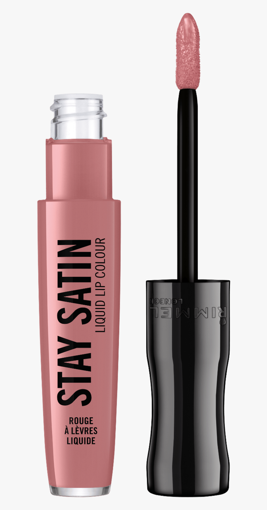Labial Stay Satin - Rimmel Stay Satin Liquid Lipstick, HD Png Download