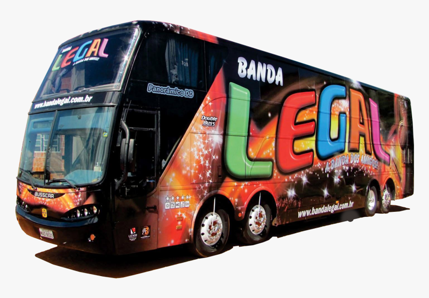 Ônibus Banda Legal 2018, HD Png Download