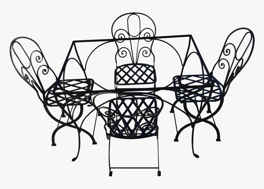 Mexican Modern Iron Dining Clipart , Png Download - Chair, Transparent Png