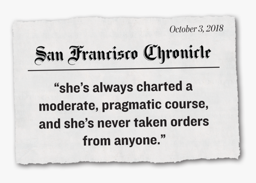 Sfmoderate - San Francisco Chronicle, HD Png Download