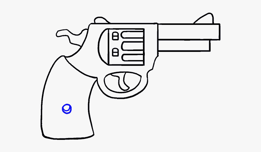 Cartoon Gun Drawing, HD Png Download