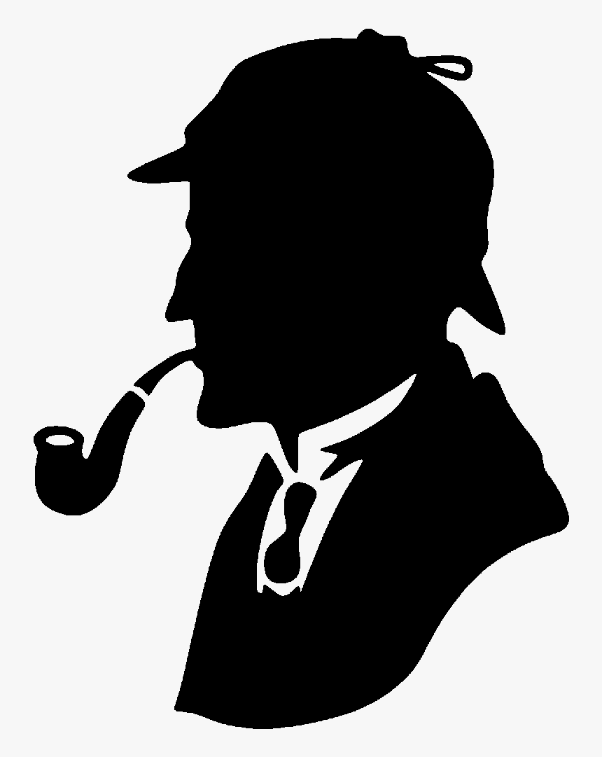 His Last Bow Sherlock Holmes - Sherlock Holmes Silhouette, HD Png Download
