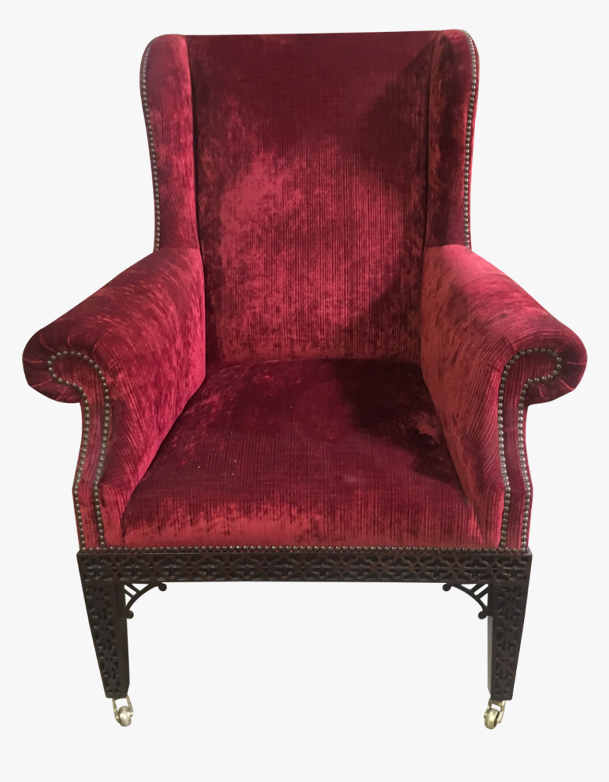 Viyet Red And Pink Baker Chair - Club Chair, HD Png Download