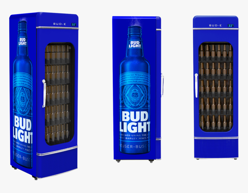 Big Bud Light Fridge, HD Png Download