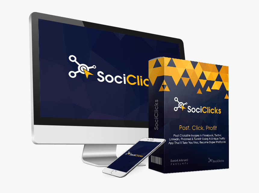 Sociclicks Review - Sociclicks, HD Png Download