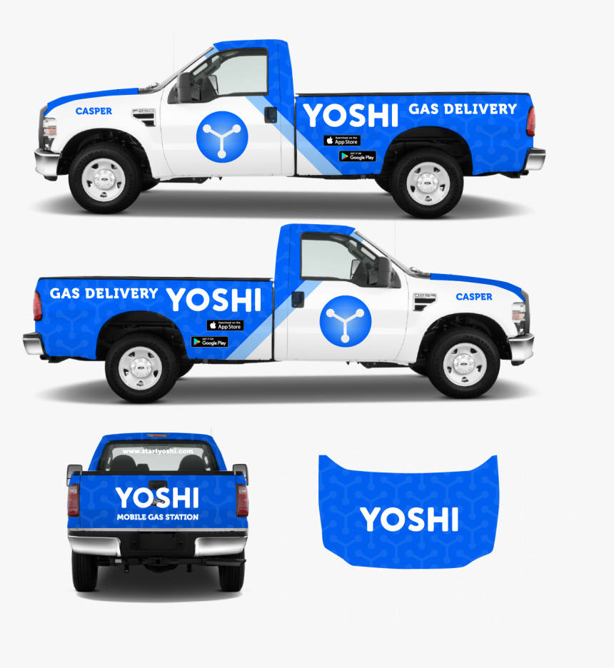 Yoshi Is A Gas Delivery Start Up, Where Customers Can - Yoshi Gas, HD Png Download