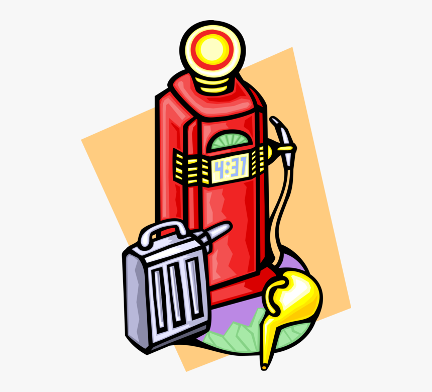 Vector Illustration Of Fossil Fuel Petroleum Gas Service - Gas, HD Png Download