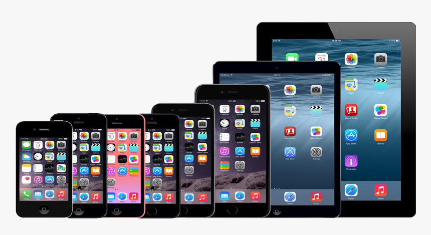 Transparent Cell Phone Images Png - Apple Ios Devices, Png Download