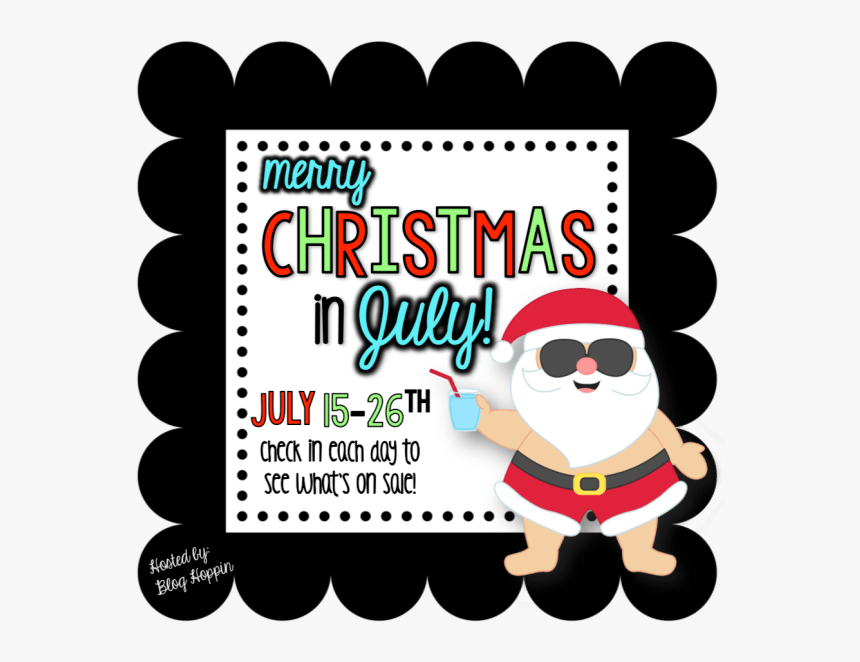Christmas In July Png - 12 Days Of Christmas In July, Transparent Png