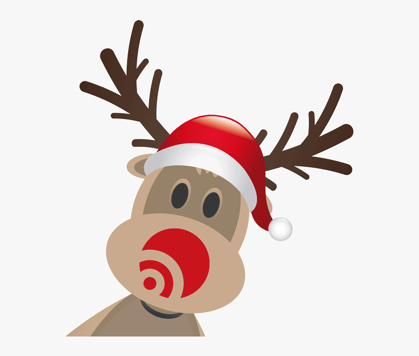 Rudolph Christmas Card, HD Png Download