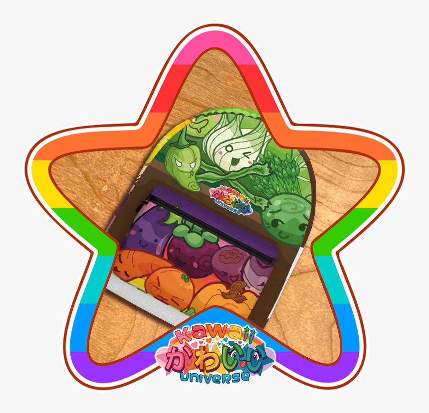 Kawaii Universe Cute Fruits N Veggies Designer Bookbag - Cartoon, HD Png Download