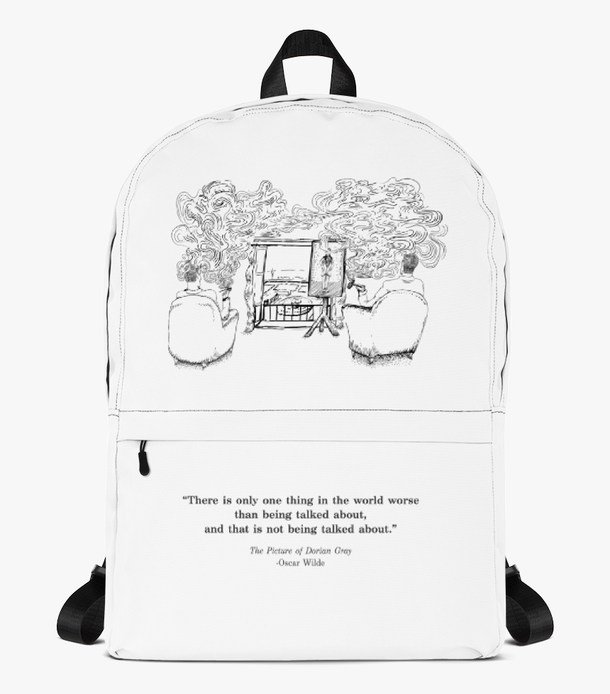 Bookbag Dorian Gray Writt, HD Png Download