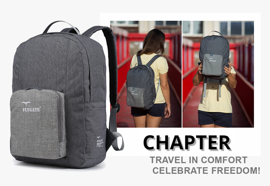 35l Blue Ultra Lightweight Large Size Packable Foldable - Girl, HD Png Download