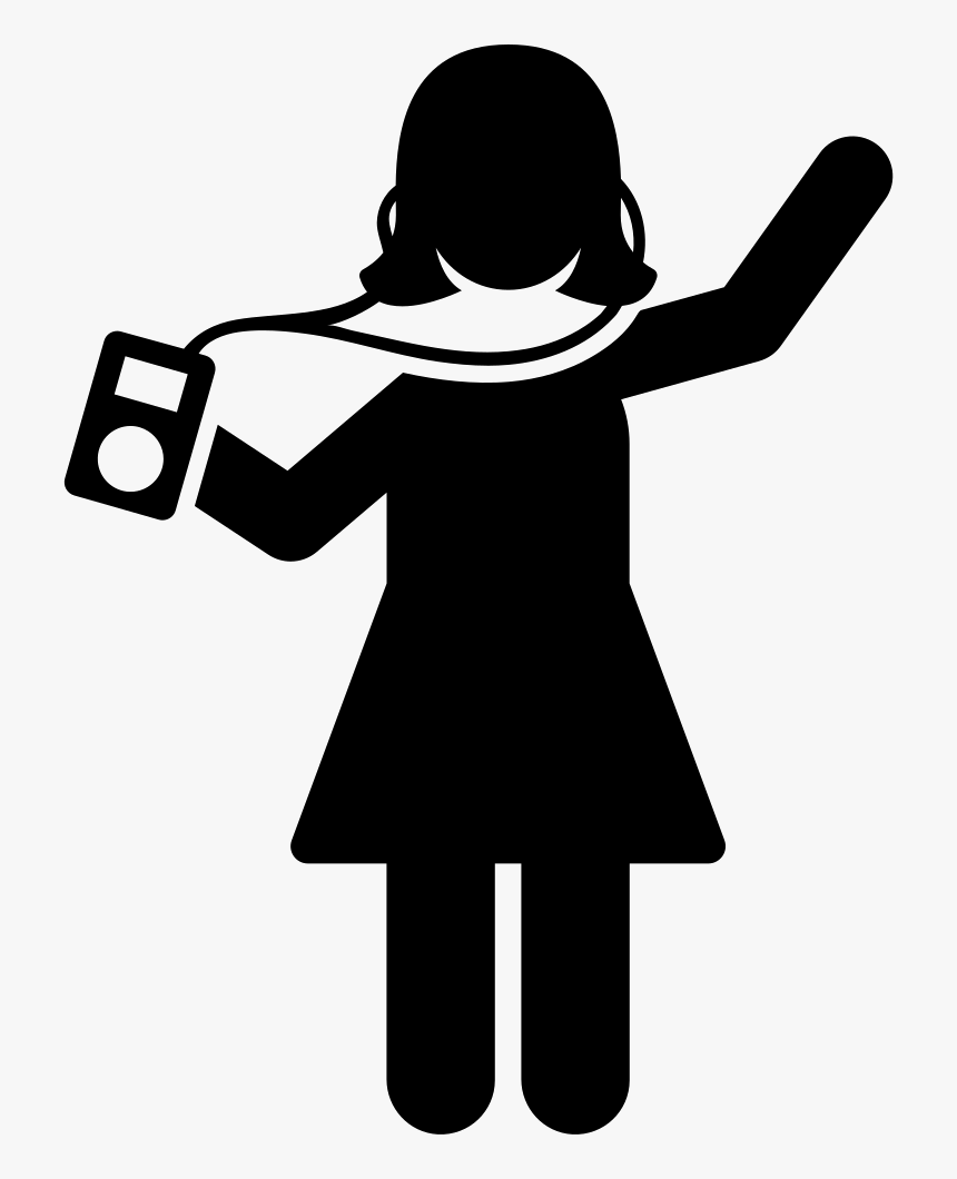 Listening To Music Png Png Royalty Free Download - Listening To Music Png, Transparent Png