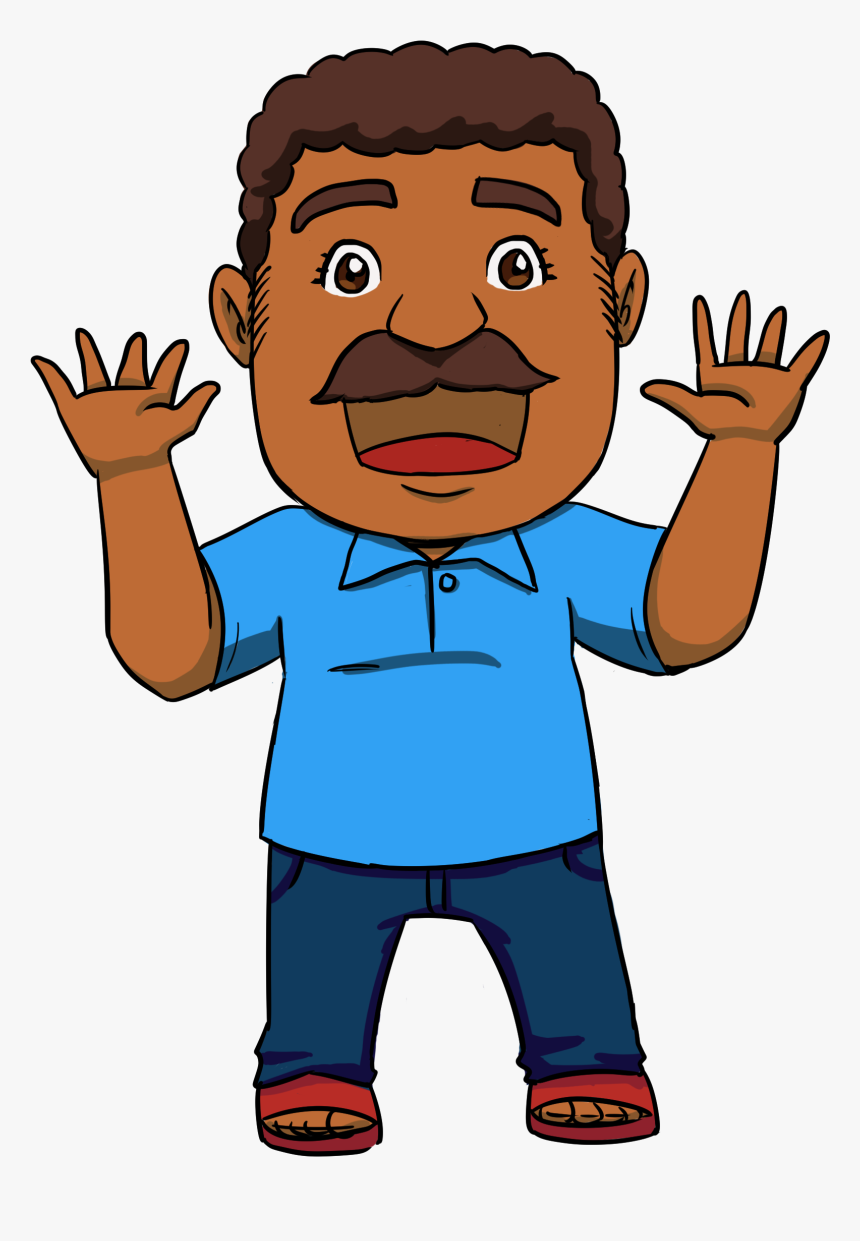 Desi Family Jester John - Father Clipart, HD Png Download