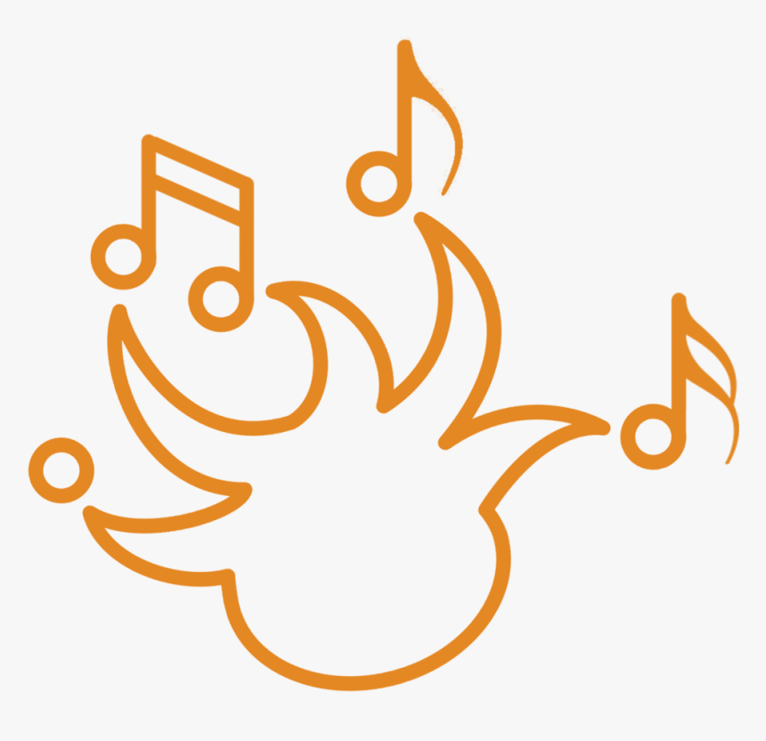 Bitter Jester Music Festival Logo Orange 2018, HD Png Download