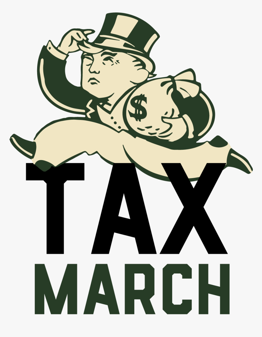 Cut Taxes - Tax March, HD Png Download