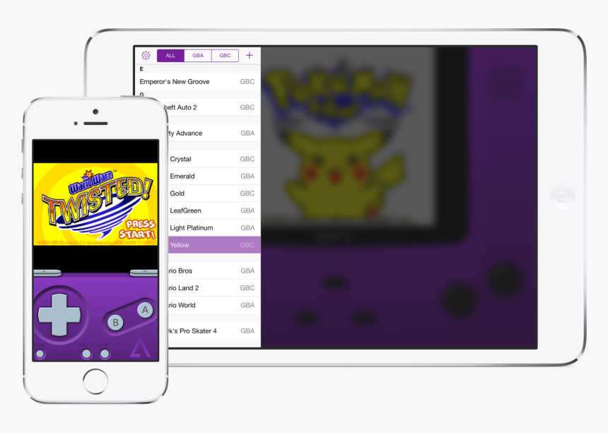 Gba4ios Ipad, HD Png Download