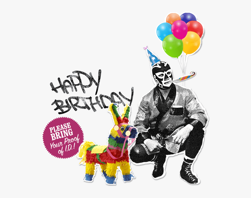 Lucha Libre Birthday Party, HD Png Download
