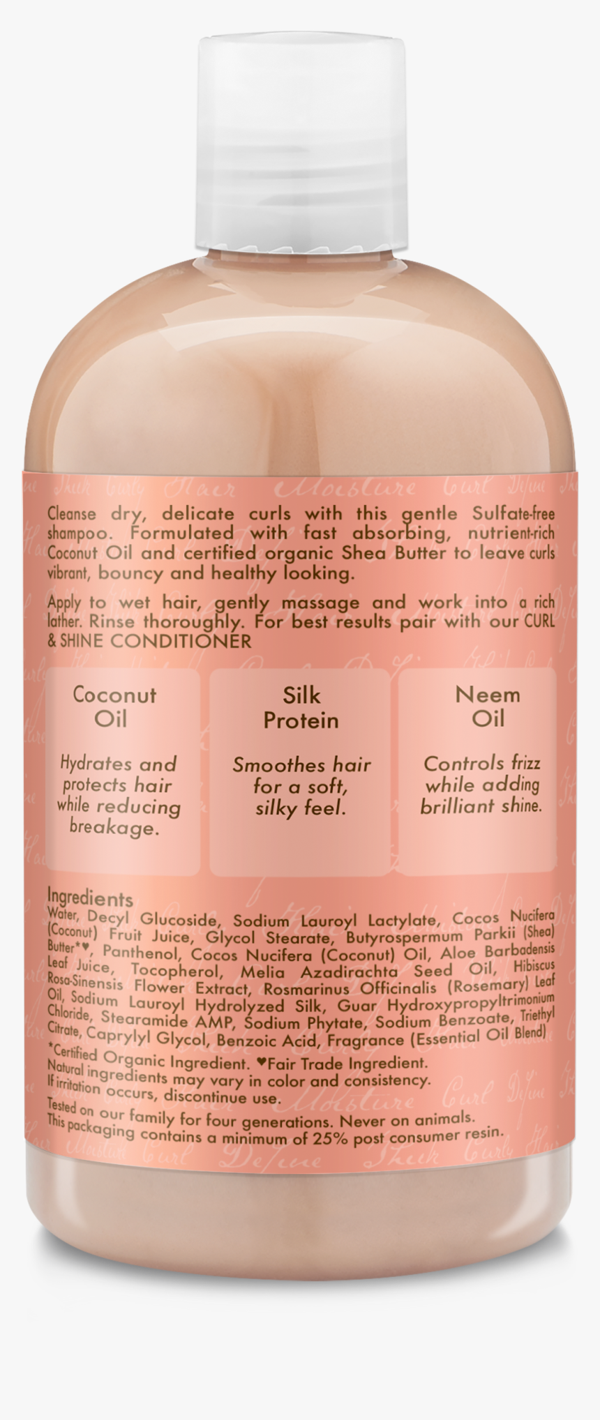 Curly Hair Shampoo, HD Png Download