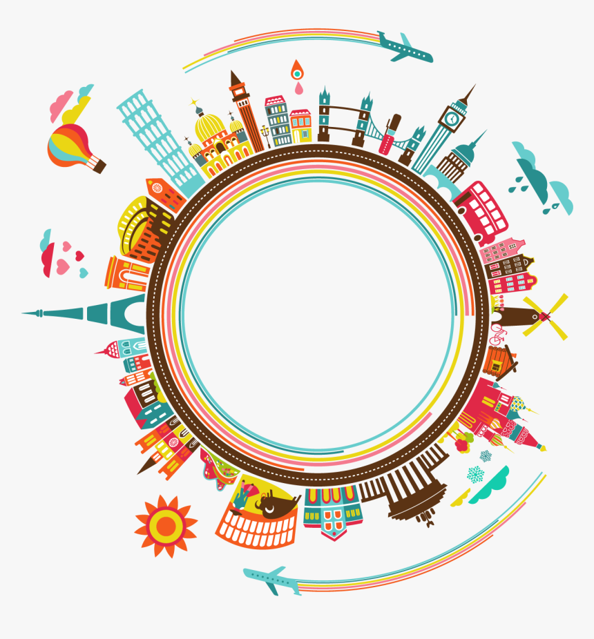 Vector World Msis Centering Prayer Clip Art Free Online - Studying Abroad Clipart, HD Png Download